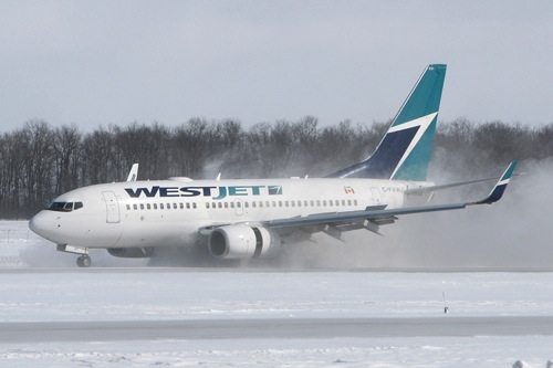 BrandMe - WestJet in the snow