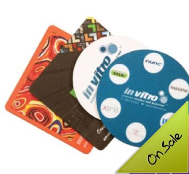 BrandMe - Round Rubber Coasters
