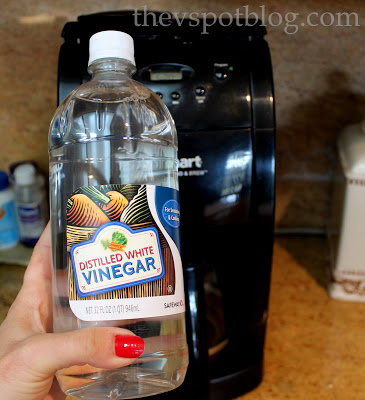 How to clean your coffee maker, vinegar