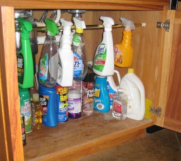 Organize Cleaning Supplies